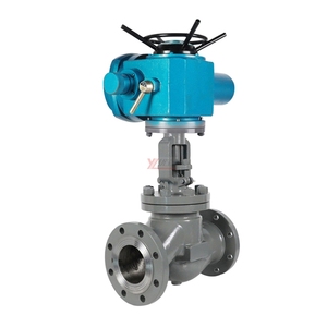 Válvula de Globo Eléctrica Motorizada de Vástago Ascendente con Brida, de Acero Inoxidable 304/316, 150LB, JIS 10K, 1.6MPa, WCB, Antiexplosión, AC380V - Product Image 4