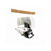 ZHENHUA-KZJ Semi Automatique Bondage Pe Chaîne Spirale Attachant Pe Boîte De Papier Ondulé Bundler Emballage Avec Plaque Supérieure Machine
