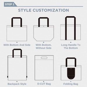 Cheap Promotional Blank Colorful <b>Small</b> Laminated Handle Tote <b>Gift</b> Cloths Packaging Vest Non-Woven Shopping Non Woven Bag - Product Image 4