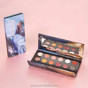 Private Label Cosmetics Eye Shadow Palette Make Up Pallette of Shadows Make Up Cosmetic Set Eyeshadow