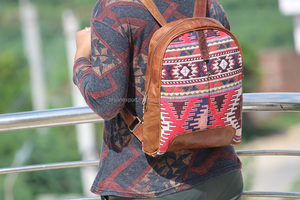 Fabriqué à la main Jacquard Sac À Dos Boho Sac À Dos Élégant Sac À Dos École Sac À Dos - Product Image 6