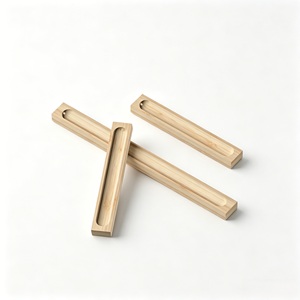 Portaincenso Naturale in Bambù <span class=keywords><strong>Nan</strong></span>, Bruciatore di Incenso in Legno Massello con Vassoio Raccogli Ceneri per Agarwood, Meditazione e Arredamento Casa - Product Image 3