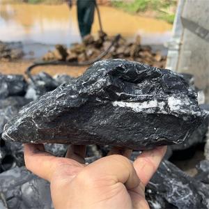 Pierres de paysage d'<span class=keywords><strong>aquarium</strong></span> écologiques en verre noir décoratives de 10 à 30 cm - Product Image 2