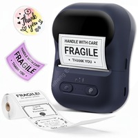 Imprimante d'étiquettes thermiques autocollantes portable P5, mini-imprimante de poche, machine à étiquettes de prix mobile