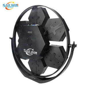 Sailwin DJ Lumières LED Rétro Lumière 7X60W COB Pixel RGBW LED Vintage Mini LED Matrice et Projection Faisceau Lumières pour Événement Sur Scène - Product Image 4