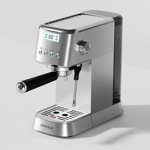 PANCERKA Machine à Café Expresso Portable en Acier Inoxydable Programmable 20 BAR avec Lance Vapeur Électrique Fonctionnant en Français - Product Image 2