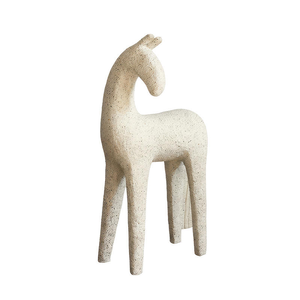 Estátua Clássica de Cavalo em Resina - Escultura Elegante para Decoração de Casa e Escritório, Estatueta Artesanal para Prateleira de Sala de Estar, Mesa e Presente de Luxo - Product Image 5