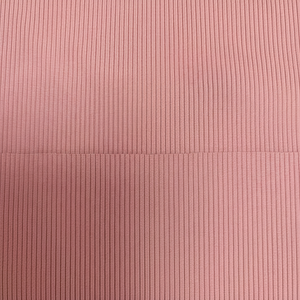 1*1 tejido elástico transpirable de secado rápido de punto acanalado para ropa deportiva y uso al aire libre para niñas - Product Image 1