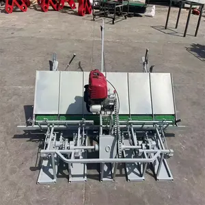 New Walk-Behind Paddy Rice Planting Machine 6 row manual rice transplanter rice transplanting machine