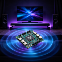 Placa Decodificadora Dolby Atmos al por Mayor, Decodificador de Audio Multicanal PCBA, Compatible con HDCP2.3, Placa Base Receptora AV para Sistema de Cine
