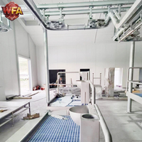 Équipement d'abattage de bétail à haute efficacité certifié CE, machine de transformation de la viande, pompe à moteur en acier inoxydable 304, 120-200