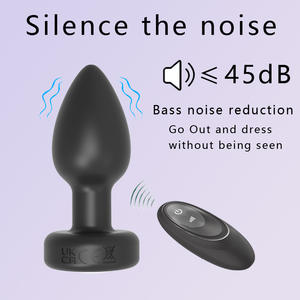 Новая электрическая Беспроводная Анальная вилка с дистанционным управлением, секс-игрушка для полового акта и SM-целей - Product Image 3