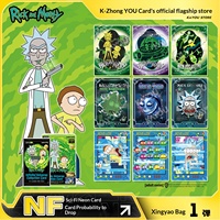 Cartes Kayou Rick et Morty Infinite Universe Star Glow Pack Série 1 Cartes à collectionner officielles en papier 227x149x40mm