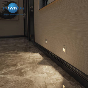 Lumière d'escalier moderne à détecteur de mouvement 3W, étanche <span class=keywords><strong>IP65</strong></span>, projecteur LED encastré, large plage de tension AC85-265V, lampe d'escalier étanche - Product Image 1