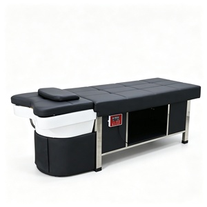 Sillón profesional de lavado de cabello para salón, cama de masaje, lavacabezas de spa, cama de spa para la cabeza, cama con lavabo para el cabello - Product Image 5