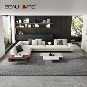 أريكة إيطالية كاملة الشكل بسيطة الشكل قابلة للتخصيص - Product Image 1