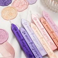 Nouveau produit cire lettre motif bande de cire à cacheter 36 couleurs rétro sceau cire timbre bougie bâton