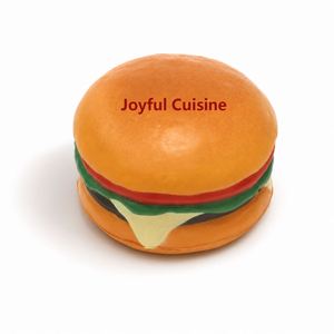 Pelota Antiestrés con Forma de Hamburguesa y Logotipo Personalizado, Juguete Promocional de Comida Rápida, Regalo Personalizado al por Mayor para Eventos Corporativos - Product Image 5
