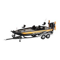 6m Big Center Console Bass Boat Aluminium pour les prix de vente de bateaux de pêche en mer