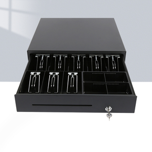 HER-415, superventas, <span class=keywords><strong>caja</strong></span> de efectivo de Metal pesado duradera de alta calidad, uso de supermercado de gama alta, <span class=keywords><strong>caja</strong></span> <span class=keywords><strong>registradora</strong></span> cuadrada segura, cajón de efectivo Pos - Product Image 2