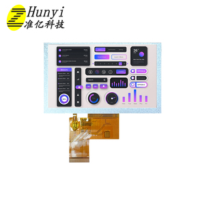 Cấp công nghiệp bảng điều khiển Ngang 5 inch 800x480 <span class=keywords><strong>TFT</strong></span> LCD hiển thị với giao diện <span class=keywords><strong>RGB</strong></span> st7262e43 điều khiển IC LED Đèn nền 400 nits - Product Image 4