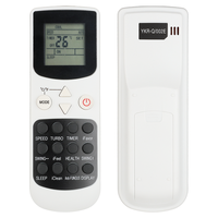 YKR-Q/002E pour télécommande de climatiseur AUX compatible avec les climatiseurs AUX RC-F23HN RC-F27HN RC-F37HN RC-F57HN RC-F76HN RC-F86HN