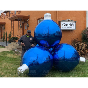 Inflatable Double Layer PVC Heart Shaped Mirror <b>Balloon</b> <b>Customized</b> Color Festival Event Decor Party Wedding Decoration Customize - Product Image 5