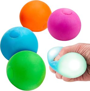 PU Custom <b>Squishy</b> Stress Ball Logo Squeeze Heart Anti Stress Ball Round Shaped PU Stress Relief Ball Toy With Logo - Product Image 1