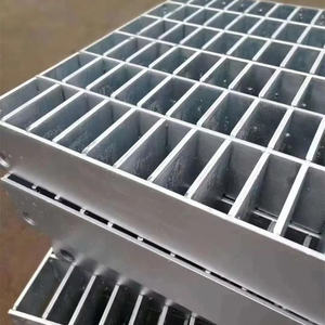 Grille de drainage en acier inoxydable, grille de drainage en acier soudé, tapis de porte en acier, clips - Product Image 4