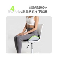 Coussin de chaise de bureau matelassé en mousse à mémoire de forme pour soulager les douleurs dues à une assise prolongée, portable et massant