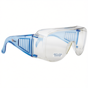 Lunettes de sécurité transparentes anti-buée, revêtement PC, testées UV EN 166 EN 170 - Product Image 2