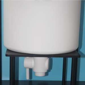 Explorez notre réacteur d'agitation PTFE 3L à 100L avec conception cylindrique monocouche et personnalisation du réservoir de réaction au bain-marie - Product Image 3