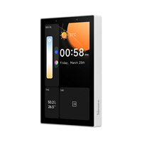 Pour SONOFF NSPanel Pro 120, panneau de commande intelligent pour la maison, blanc, interrupteur DIY, prise en charge du thermostat, consommation d'énergie, compatible avec Sonoff