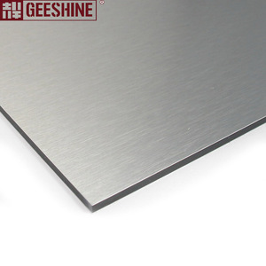Chất lượng cao 4x8feet 3mm 4mm 6mm pvdf PE ACP <span class=keywords><strong>ACM</strong></span> chải Bạc nhôm Composite Panels - Product Image 3