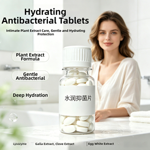 Comprimés intimes féminins hydratants et antibactériens à base de plantes naturelles pour le soin quotidien et le nettoyage intime des femmes - Product Image 5