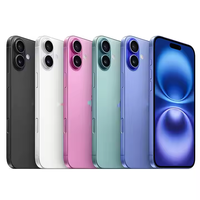 Teléfonos Celulares Inteligentes Usados 16 Plus, Smartphone Original Desbloqueado 4G/5G, Titanio Natural, Versión China, 6GB RAM, Estado A+ Excelente