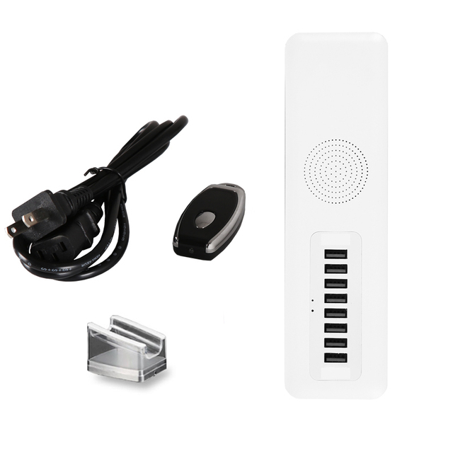 8 Multi Ports Retail Sensor Anti-theft Alarm System with Charging and Alarming Function