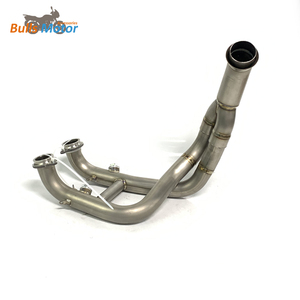 Embase d'échappement en alliage de titane pour <span class=keywords><strong>KTM</strong></span> 790/890ADV 790/890DUKE tuyau d'échappement avant de moto tuyau de courbure - Product Image 5