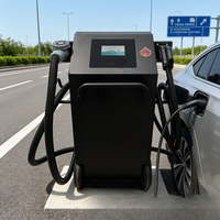 Estación de Carga para Vehículos Eléctricos Jinghu para Exteriores, 40-80kW, Conector CCS2, Unidad Móvil, Plataforma OCPP Lista para Usar, Resistente a la Intemperie IP54, TA-DC-TC-P