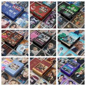 55 pièces/ensemble KPOP enfants errants tous les Album Photocards en boîte carte postale BangChan Han HyunJin Felix groupe LOMO cartes Fans Collection cadeau - Product Image 2