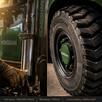 Forklift Listrik Penuh Premium Dua Tahap Tiang Angkat 1.5t 2.5t 3.5t 5t untuk Pemuatan Pelabuhan, Bersertifikasi CE