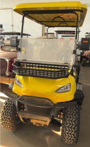 En promotion : Voiturette de golf électrique 4 places avec châssis en acier, puissance 5 kW, autonomie 90 km, pour utilisation avec remorque utilitaire - Product Image 3