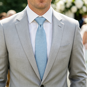 Corbata de Negocios para Hombre, Accesorios de Regalo para Boda, Corbata Clásica de Poliéster de 7 cm, Corbatas a Cuadros Azules y Rayadas - Product Image 4