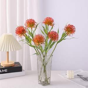 Flor Artificial de Crisantemo de Plástico al por Mayor de Fábrica para Decoración del Hogar y Fiestas, Flor de Crisantemo de Otoño para Bodas - Product Image 3