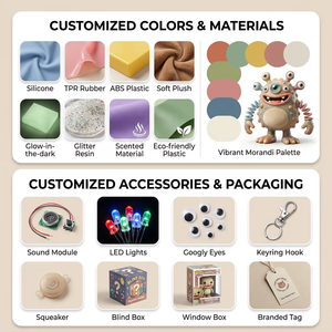 Ensemble de balles sensorielles en silicone personnalisées avec logo pour adultes autistes, jouets modernes anti-stress avec balles magnétiques - Product Image 5