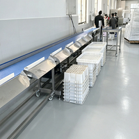 Rotatie-schijf weegsorteermachine met PLC-besturing, fruit-, groente- en visweegsorteerder voor oesters, garnalen, kippenpootjes en noten