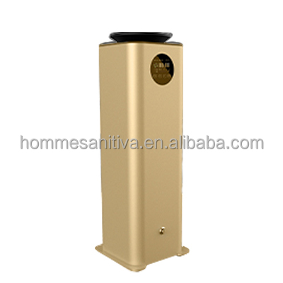 Luxury Aluminum Vertical Standing Essential Oil Scent Diffuser 360 Hotel Lobby Air Aroma Diffuser Difusor De Air Fresheners