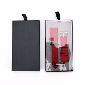 Transparent Recycled <b>Materials</b> Watch Strap <b>Packaging</b> Box with UV Coating Customizable Bracelet & Jewelry Gift Box - Product Image 3