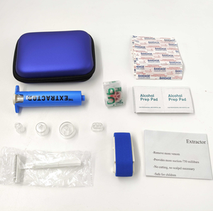 <span class=keywords><strong>Kit</strong></span> de mordedura de serpiente de alta calidad, caja de EVA, extractor de veneno azul de emergencia, bomba de succión, picadura de insecto, fabricante de botiquines de primeros auxilios - Product Image 1
