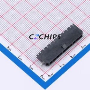 WT5557W-100R-0W Wire-to-Board Pin Header SMD,P=3mm,Horizontal Mount Connector 1x10P 3mm Horizontal Mount Micro-Fit (MX 3.0) - Product Image 1